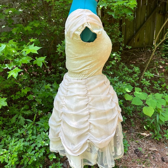 Secret Honey Disney Belle Yellow dress Dance Beauty and the Beast Cosplay Tagged - Picture 6 of 14